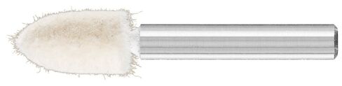 PFERD 48572 نقطة لباد مخروطية، شكل SPK، قطر 3/8 بوصة × طول 3/4 بوصة، قطر عرقوب 1/4 بوصة × طول الساق 1-5/8 بوصة، 47500 دورة في الدقيقة بحد أقصى (عبوة من 10) in Kuwait