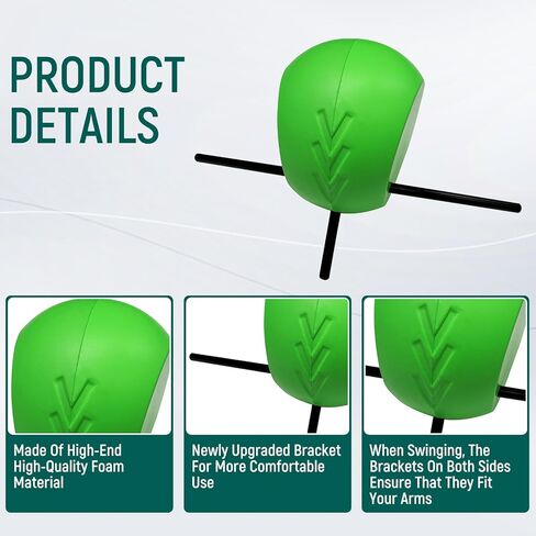 The Connector Golf Training Aid, Golf Swing Trainer for Posture Correction Practice, Golf Swing Training Aid, Golf Training Aids Helps Train Proper Swing Mechanics, Arm Structure in Kuwait