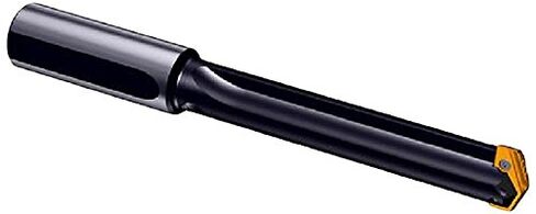 Allied Machine & Engineering 25010S-100L Hardened Tool Steel T-A Drill Holder, Straight Flute, 1" Diameter Straight Shank, 45/64" to 15/16" Drill Insert Range, Series 1, 10-5/8" Drill Depth, 14-7/8" Overall Length, Extended in Kuwait