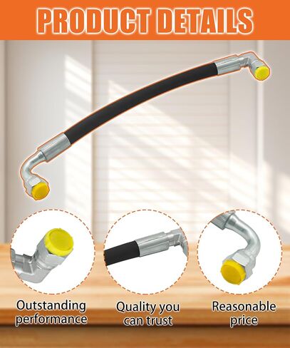 2 قطعة AW29374 استبدال خرطوم هيدروليكي لجون ديري D120 H120 H130 H160 H165 120E 120R 200X 200CX 210 300 300X 300CX 300E 300R 400E 400X 400CX 410 419 420430512 لوادر أمامية in Kuwait