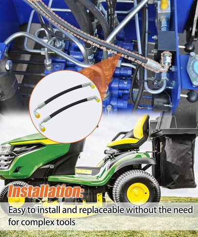 2 قطعة AW29374 استبدال خرطوم هيدروليكي لجون ديري D120 H120 H130 H160 H165 120E 120R 200X 200CX 210 300 300X 300CX 300E 300R 400E 400X 400CX 410 419 420430512 لوادر أمامية in Kuwait