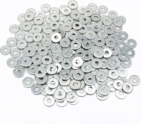 350 Pack Aluminum Rivet Washers for 1/8" Diameter Rivets, Thickness in Kuwait