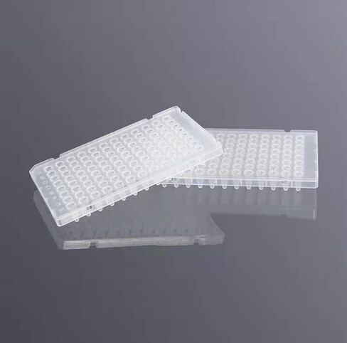 96 Well Low Profile PCR Plate - Half Skirt (10 Plates) in Kuwait