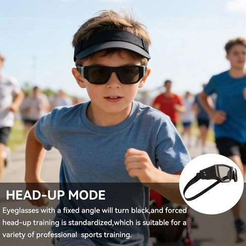 Netrix Reflex Glasses for Sports Training - Smart Vision & Reaction Speed Enhancer for Boxing, MMA, Baseball, Tennis - Adjustable Fit, Touch Control & Magnetic Charging in Kuwait