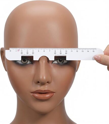 2 Pcs PD Ruler for Eyeglasses, Pupillary Distance Ruler, PD Measurement Tool for Ordering Glasses Online in Kuwait