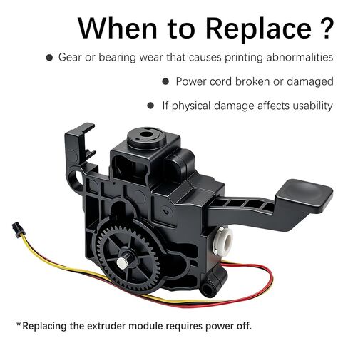 Original Extruder for Anycubic Kobra S1 with Material Break Detection PCBA and Filament Cutter Detection – Replacement Extruder Assembly Compatible with Kobra S1 Combo, OEM Spare Part in Kuwait