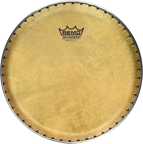 Remo Symmetry Skyndeep Conga Drumhead - رسم جلد العجل، 9.75 بوصة in Kuwait