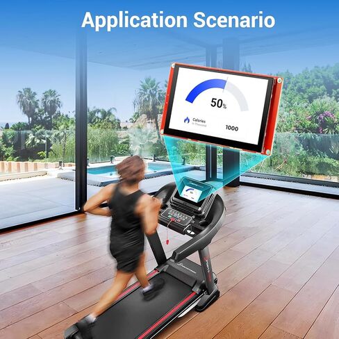 ESP32 Display 800×480, 5 Inch HMI Basic ESP32 RGB TFT LCD Touch Screen with Acrylic Case, 32-Bit LX6 Dual-Core Processor, Up to 240MHz, Compatible with Arduino, LVGL, PlatformIO, MicroPython in Kuwait