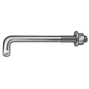 Anchor Bolt, L Hook, 3/4-10x4 in, PK20 in Kuwait