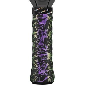 Supacaz Super Sticky Kush Oil Slick Splat Padel Overgrip - Padel Racquet Grip - Sweat Absorption Non-Slip Padel Racquet Overwrap - 3pk in Kuwait