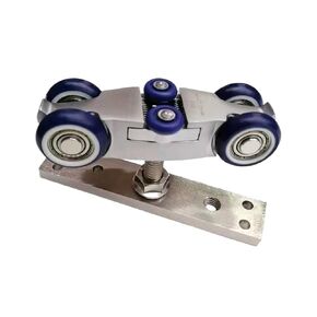 Folding Door Hardware Accessories Sliding Door Suspension Rail Pulley Rail Push-Pull Universal Suspension Wheel No Lower Rail in Kuwait