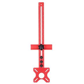 Router Milling Bracket Router Groove Bracket Circle Guide 3 Module Aluminum Alloy Base 445mm Imperial Scale 85-365mm Circle Milling Radius for Woodworking in Kuwait