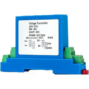 Voltage Sensor ±500V ±1000V ±100V to 0-10V 4-20mA DC24V DIN Voltage Sensor Transmitter(Output 4-20ma,-1000V to 1000V) in Saudi Arabia
