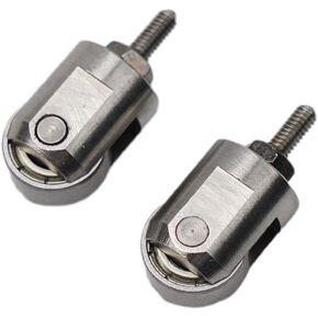 M2.5 Thread for dial Indicator Roller Contacts Stainless Steel Measuring Tips for Depth Gauge and for dial Test Indicators Set of 2 in Saudi Arabia