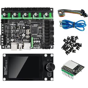 Makerbase MKS Robin Nano V3.1 32Bit 168 Mhz 3D Printer Control Board Motherboard Mainboard Replacement Parts TFT Touch Screen V2 USB Printing Ender 3 Marlin 2.x Klipper TMC2209 WiFi Module in Kuwait