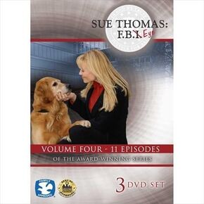 Cicso Independent DVD438 Sue Thomas - F.B.Eye Volume 4 3-DVD Set in Kuwait