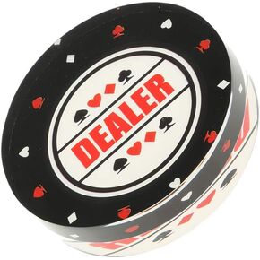 Large Black White Acrylic Reseller Knob Washer for Table Game in Kuwait