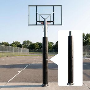 6 Feet Tall Round and Square Pole Pad, Wrap Around Pole & Post Padding, 2" Thick Heavy Duty Pole Pads, Fits 2.5" Diameter for Outdoor, Gyms, Garages, Pole wrap & Basement Pole Protector in Kuwait