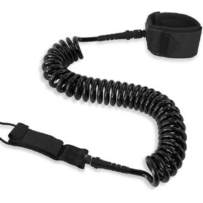 Coiled SUP Leash 10ft, Surfboard Leash 7mm Surf SUP Leash, Stand Up Paddle Board Ankle Safety Rope for Longboard Shortboard Funboard Spiral Coil Replacement in Saudi Arabia