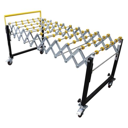 حامل عجلات ABS من TECHTONGDA قابل للطي وقابل للتعديل بطول 15.7-59 بوصة وارتفاع 29.5-45.3 بوصة وعرض 23.5 بوصة إطار من الصلب الكربوني in Kuwait