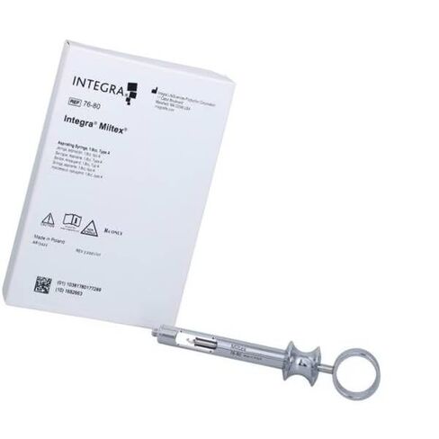 Miltex Integra 76-80 Aspirating Syringe Astra Type 1.8cc Stainless Steel in Kuwait