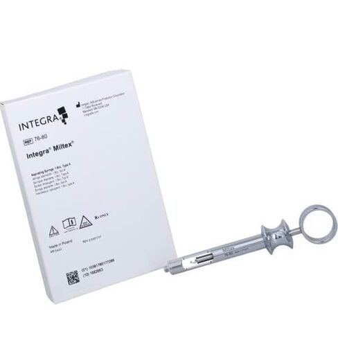 Miltex Integra 76-80 Aspirating Syringe Astra Type 1.8cc Stainless Steel in Kuwait