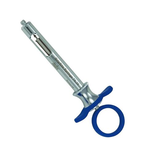 Miltex Instrument 76-30 GripRight Aspirating Anesthetic Syringe CW Type Petite 1.8cc Blue in Kuwait