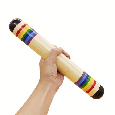 Rainsticks, Rainmakers, Musical Sensory and Auditory Development, Wooden Rain Rattle, Tube Rattle, Percussion for Children, 35cm in Kuwait