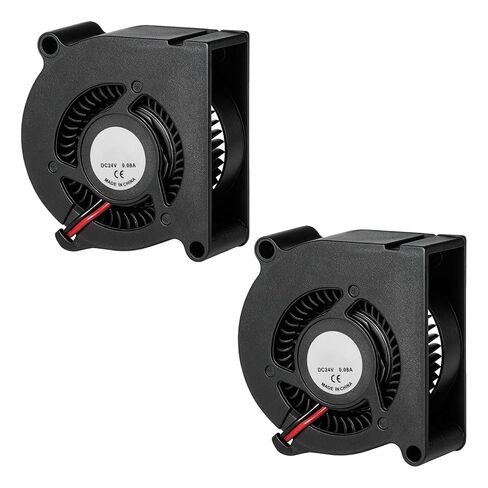 2 Pcs DC 24V 5020 Blower Fan Axial Cooling Fans, Compatible with Anycubic Kobra 3 Combo/Kobra 2 Neo/Kobra 2 Pro/Kobra 2 Plus/Kobra 2 Max/Kobra 2 3D Printer, Helps Prevent Overheating and Clogging in Kuwait
