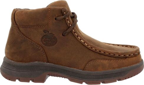 Georgia Boot Little Kids' Athens SuperLyte Wallabe, Brown, Size 3(M) in Saudi Arabia