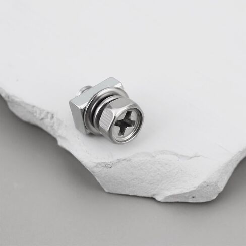 20 قطعة جزازة العشب بطارية تثبيت مربع الجوز المسمار مجموعة M5x10mm متوافق مع ARIENS متوافق مع MTD in Kuwait