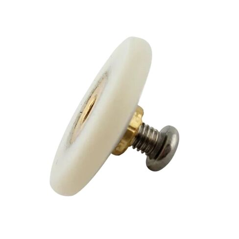 8 Pieces 28mm Flat Shower Room Pulley Bathroom Sliding Glass Door Roller Eccentric Household Hanging Nylon Wheel Hardware Part in Kuwait