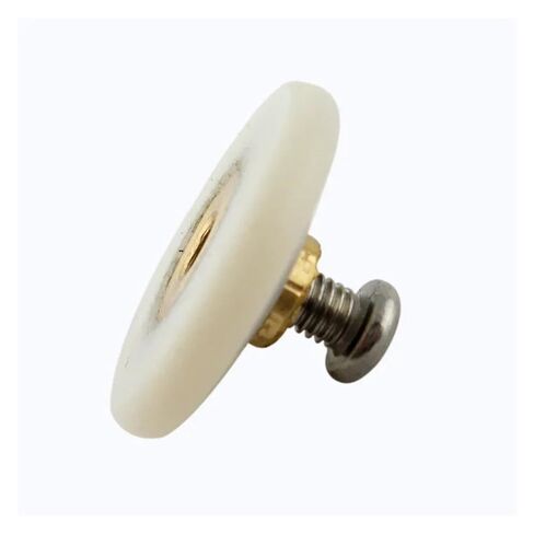 8 Pieces 28mm Flat Shower Room Pulley Bathroom Sliding Glass Door Roller Eccentric Household Hanging Nylon Wheel Hardware Part in Kuwait