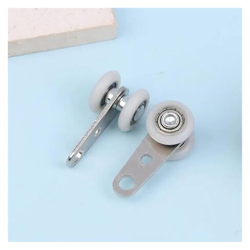 2-Pack Window Sliding Door Track Roller Pulleys for Curtain Rails, Cabinets Hardware(A3) in Kuwait