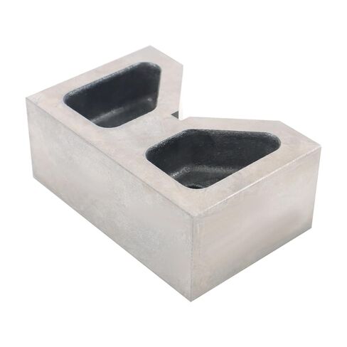 findmall Accuracy Ground 4" x 2-5/8" x 1-5/8" Cast Iron V-Block Set - Matched Pair, 0.0005" Tolerance for Machining, Inspection in Kuwait