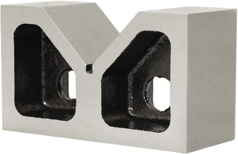 Set of 2 Pcs Cast Iron V-Block 6" Long Ground 90 Degree in Kuwait