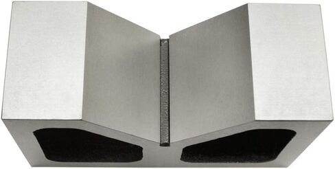 Set of 2 Pcs Cast Iron V-Block 6" Long Ground 90 Degree in Kuwait