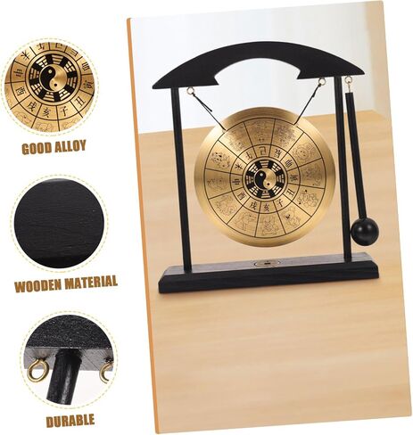 Hemoton Unique Gong Adornment Asian Style Zodiac Pattern Desktop Decor Home Office in Kuwait