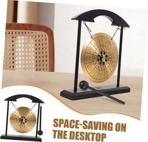 Hemoton Unique Gong Adornment Asian Style Zodiac Pattern Desktop Decor Home Office in Kuwait