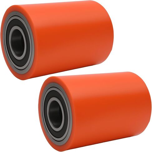2Pcs Load Wheel Set, Replacement for Toyota 8HBW23 Electric Pallet Jack Lift Truck, Reliable Replacement Wheels in Kuwait