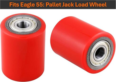 يناسب Eagle 55: عجلة تحميل رافعة البليت، بولي يوريثين، استبدال TR-EAGLE55-LW in Kuwait