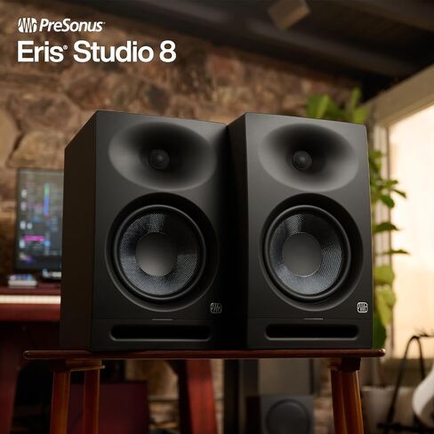 PreSonus Eris Studio 8 8-inch 2-Way Active Studio Monitors with EBM Waveguide in Kuwait
