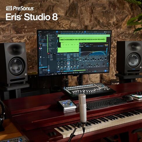 PreSonus Eris Studio 8 8-inch 2-Way Active Studio Monitors with EBM Waveguide in Kuwait