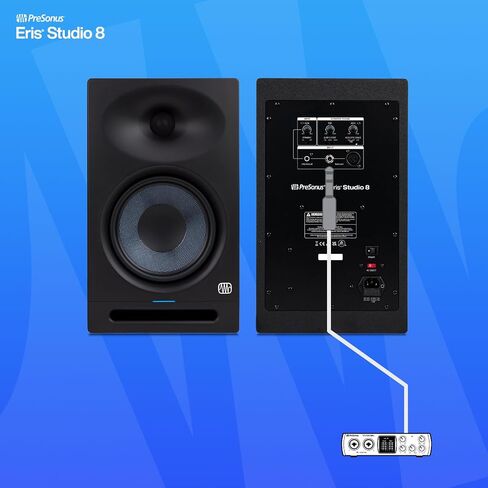 PreSonus Eris Studio 8 8-inch 2-Way Active Studio Monitors with EBM Waveguide in Kuwait