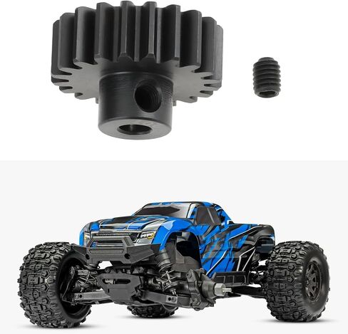 ترس ترس فولاذي 32P 20T 3950X متوافق مع Tra-xxas 1/16 Mini Maxx 17.7x11x3.2mm in Kuwait