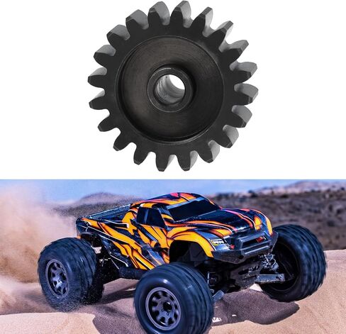 ترس ترس فولاذي 32P 20T 3950X متوافق مع Tra-xxas 1/16 Mini Maxx 17.7x11x3.2mm in Kuwait