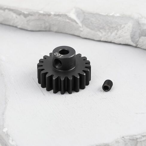 ترس ترس فولاذي 32P 20T 3950X متوافق مع Tra-xxas 1/16 Mini Maxx 17.7x11x3.2mm in Kuwait