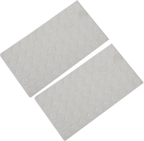 100pcs Silicone Door Bumpers Adhesive Furniture Buffer Pads Sound Dampening Protective Buffer for Cabinets and Furniture, Round Shape, for Noise Reduction and Safety in Kuwait