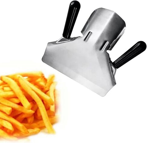 Stainless Steel Food Chip Bagger Fry 1/2 Silver, Silver, Double Handle in Kuwait