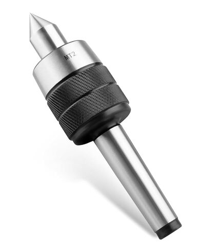 مركز MT2 المباشر عالي التحمل، مركز حي دوار دقيق مستدق مورس 60 درجة، لمخرطة CNC Tailstock، الخراطة عالية السرعة وتشغيل المعادن in Kuwait